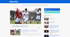 Desktop Screenshot of blog.dailymotion.com